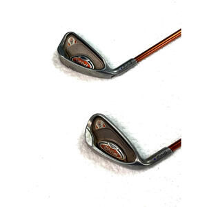 Ping G10 Set Of 2 - 6 / 9 Iron LH Steel Shafts TFC 129 Black Dot - Golf Clubs